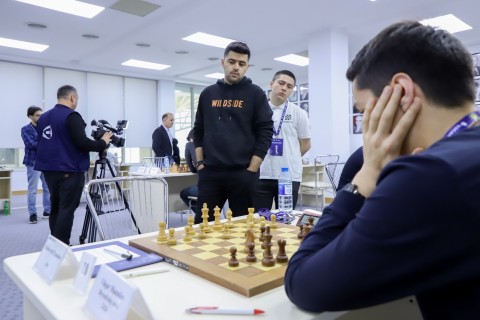 В чемпионате Азербайджана принимают участие 20 шахматистов - ФОТО
