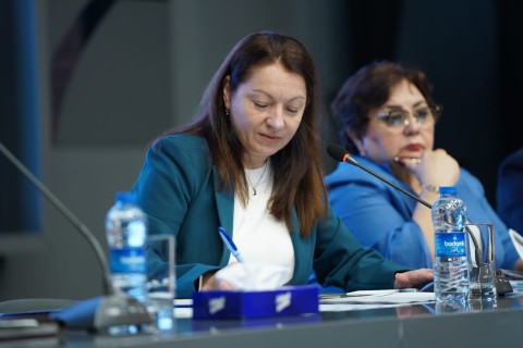 Mariana Vasileva ADBTİA-nın tələbələri ilə görüşüb - FOTO