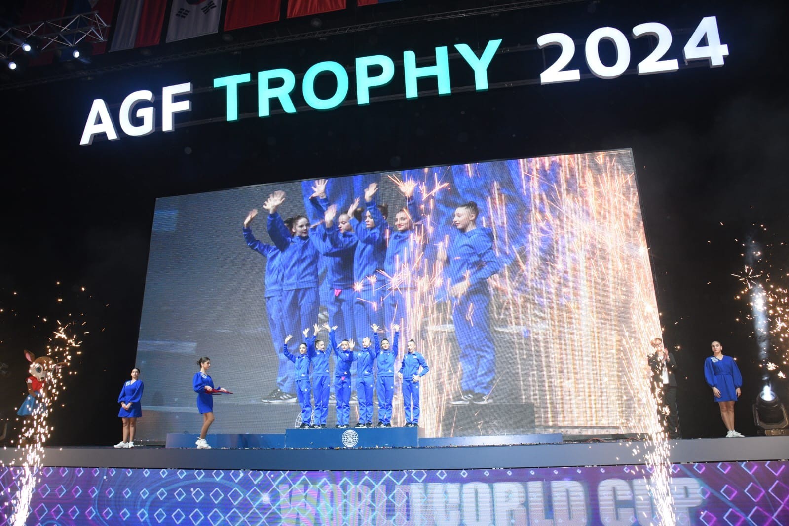 Групповая команда Азербайджана удостоилась приза "AGF Trophy" - ВИДЕО