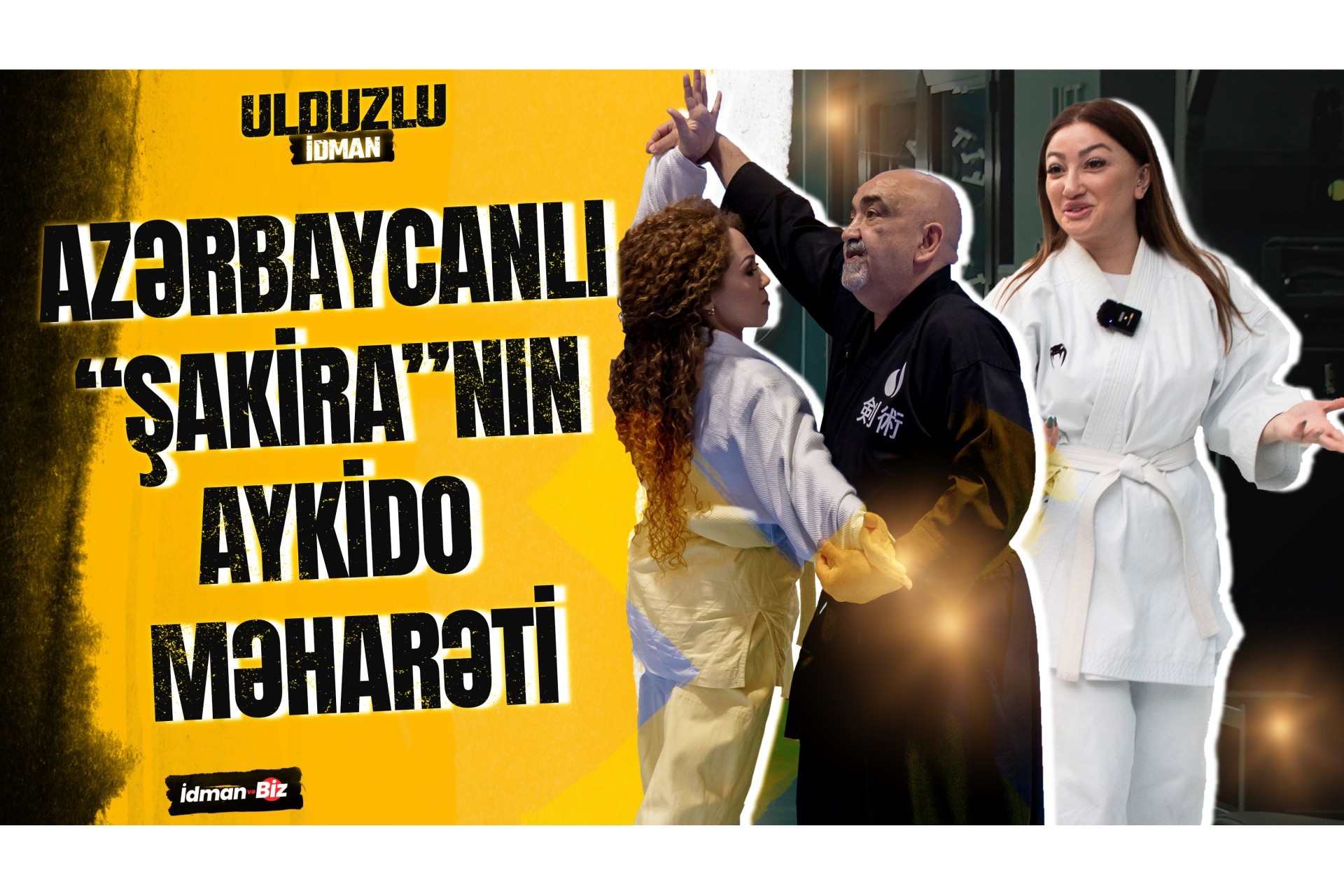 Azərbaycanlı “Şakira”nın "Ulduzlu İdman"da aykido məharəti - VİDEO - FOTO