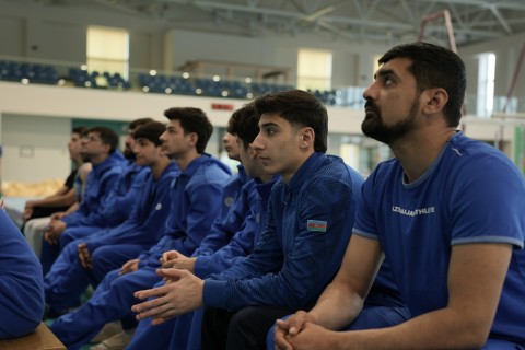Мастер-класс в Баку от президента Федерации гимнастики Сербии - ФОТО