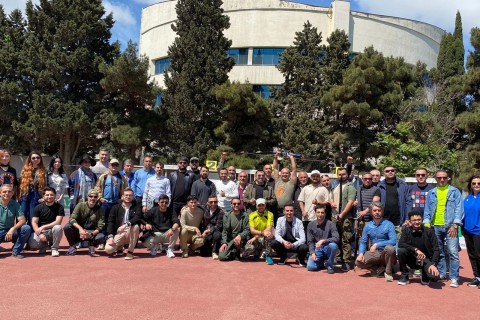 Archery competition among photographers - PHOTO