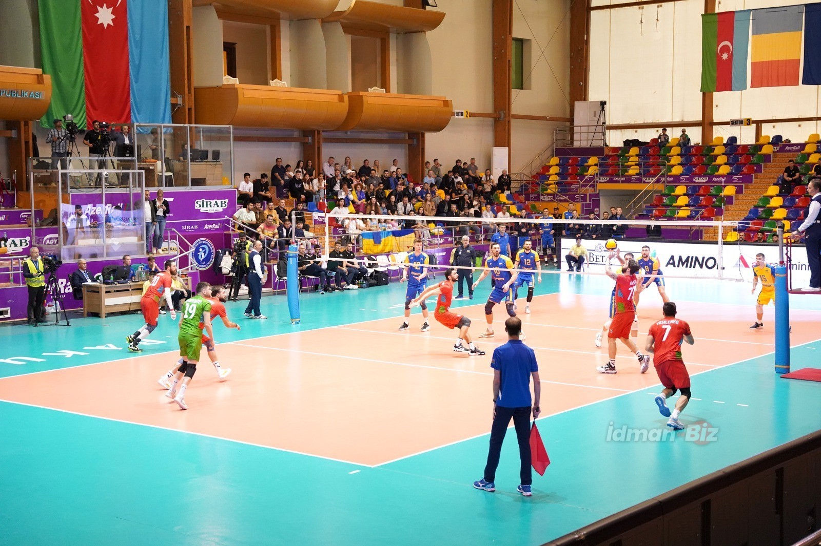 Azerbaijan matches entrusted to the Finn referees