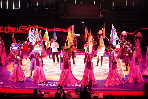 The opening ceremony of the European Championship held in Baku - PHOTO