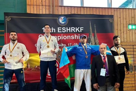 Karateçilərimiz Avropa çempionatında 3 medal qazanıb - FOTO