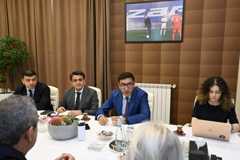 Farid Gayibov met with the delegation of the TBMM - PHOTO