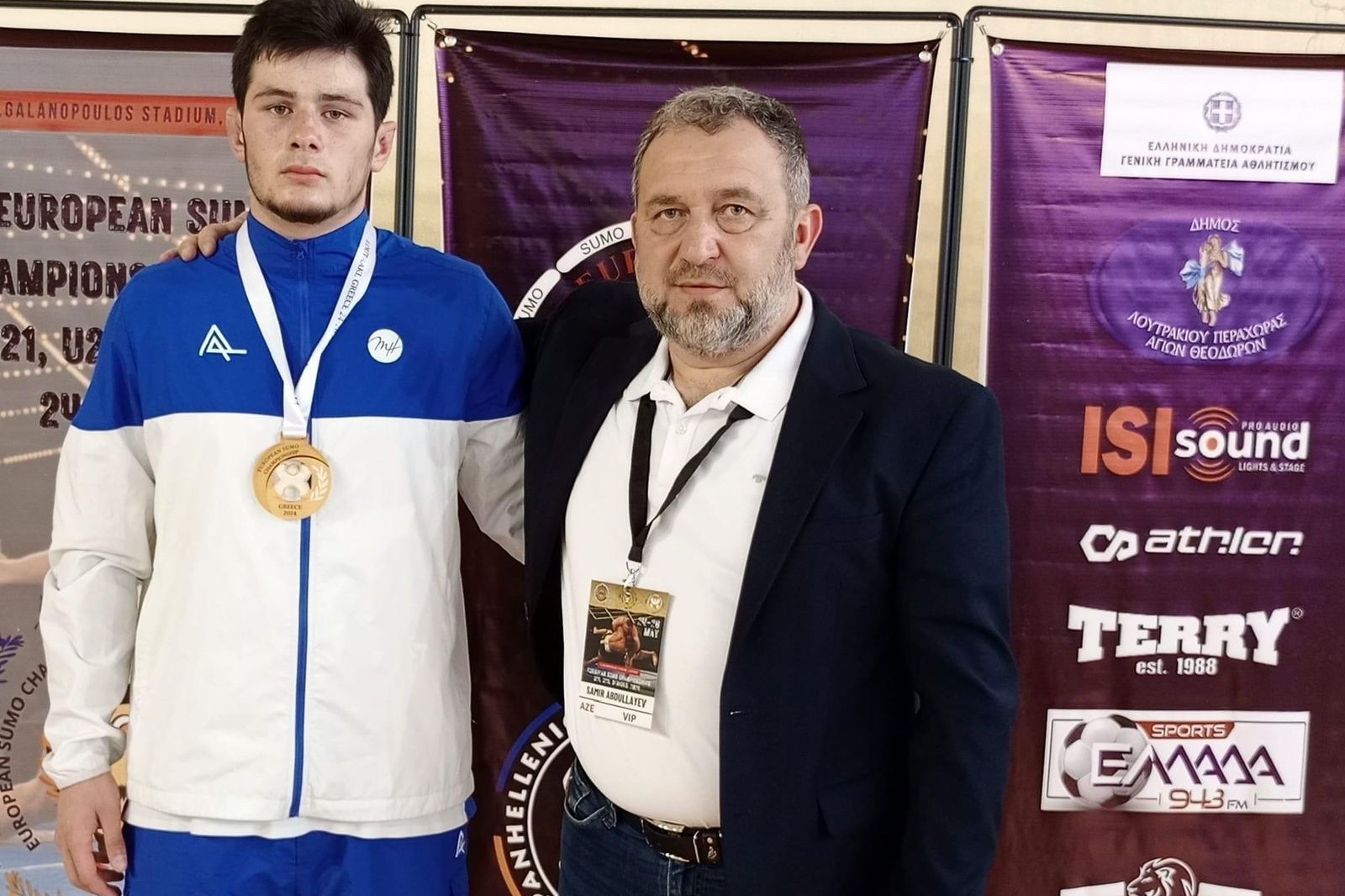 Азербайджанский сумоист стал чемпионом Европы