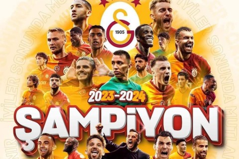 Galatasaray clinch their 24th Super League title!