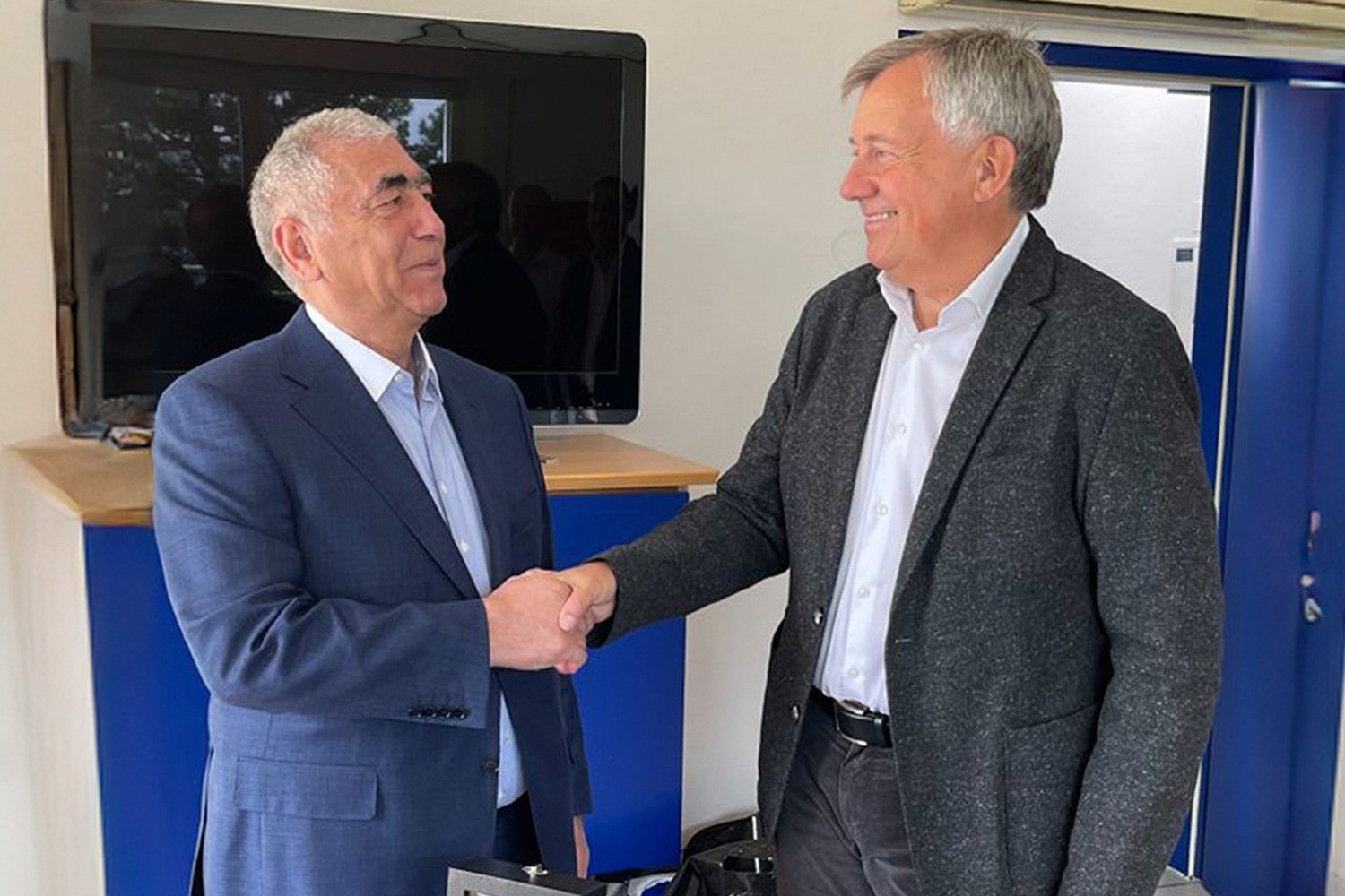 Салех Мамедов встретился с главой Европейской федерации гандбола