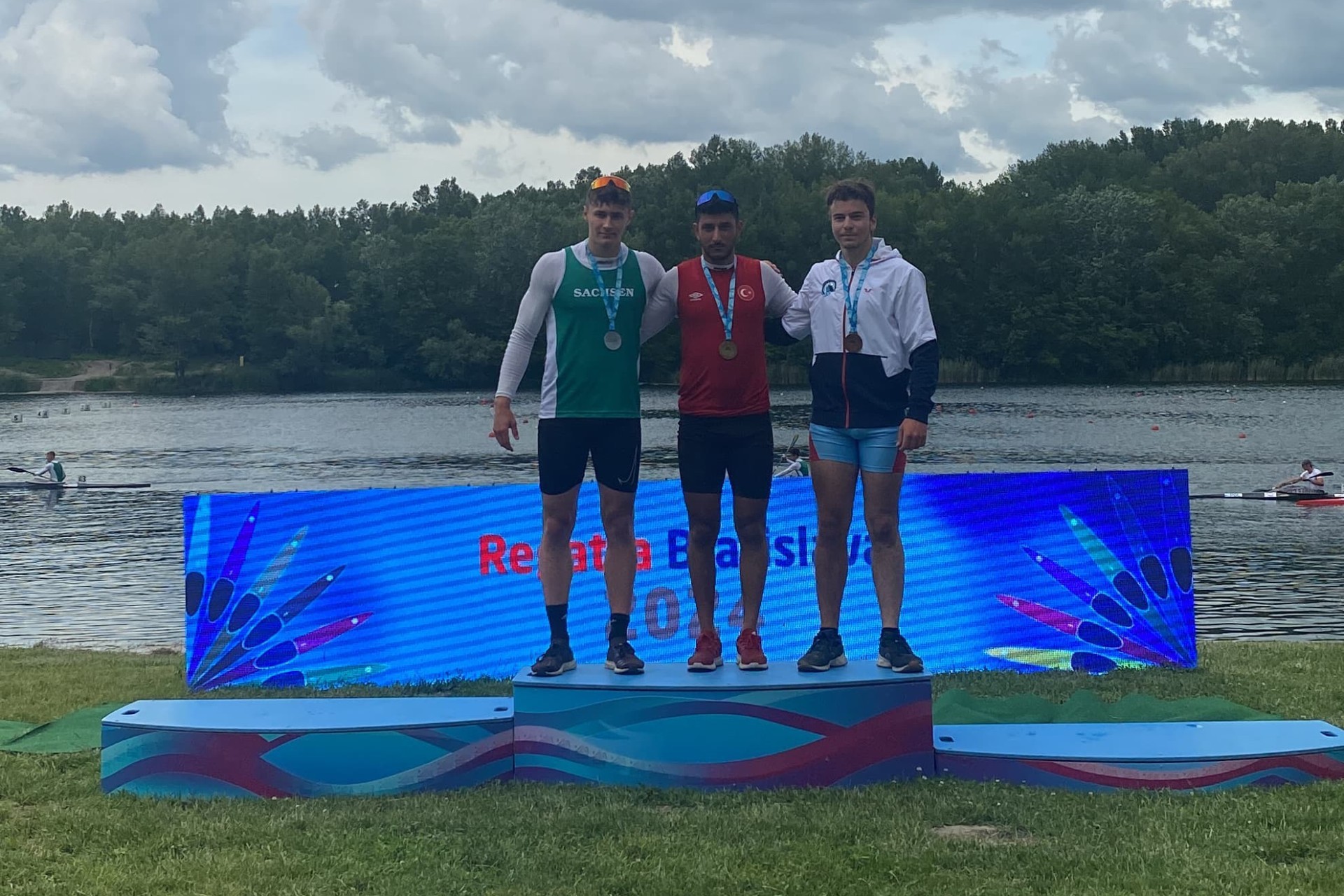 Azerbaijani rower won a medal in Bratislava