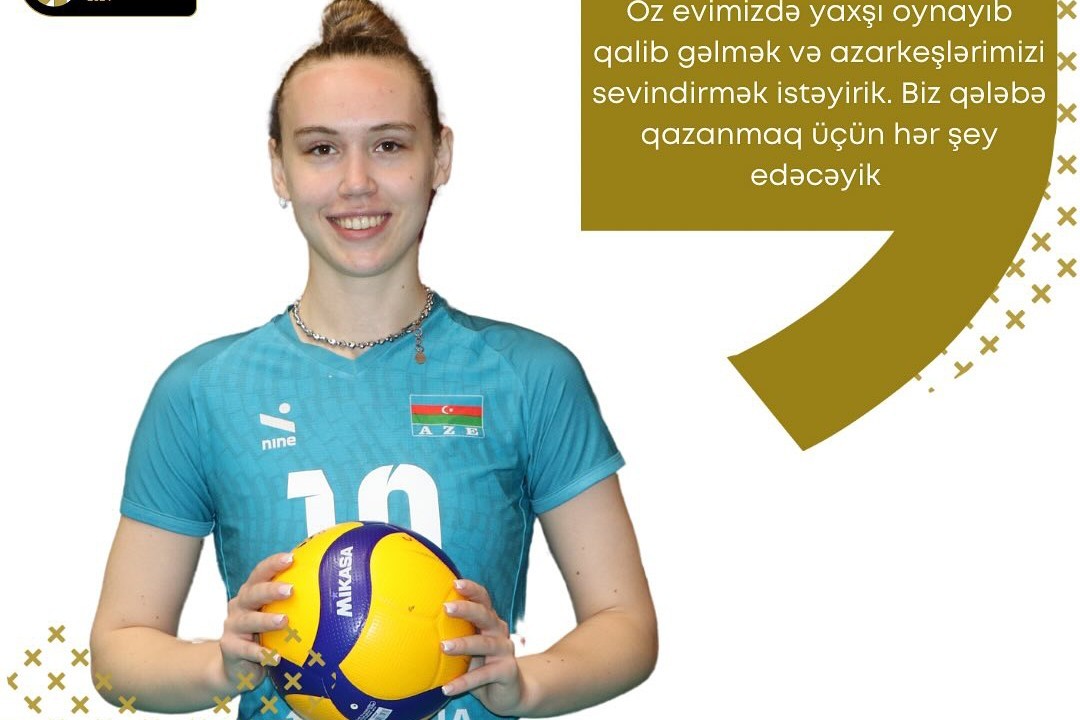 Azerbaijani volleyball player: "We made a lot of mistakes"
