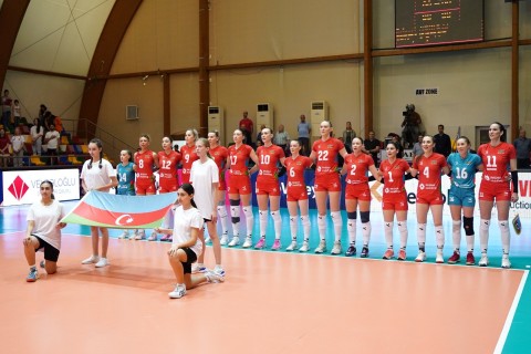 Easy victory from Azerbaijan - PHOTO