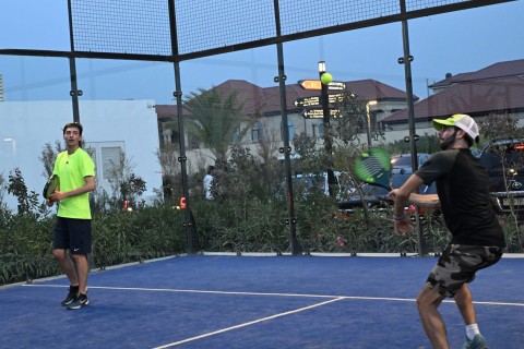 Bakıda ilk... "Sea Breeze Padel Cup" - FOTO