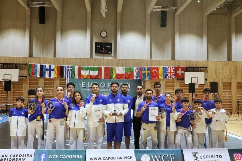Azerbaijan national capoeira team become the European champion - PHOTO