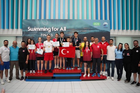В Баку завершился финальный этап проекта "Плавание для всех" - ФОТО
