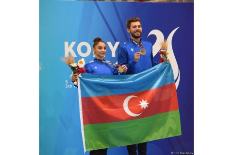 Азербайджанские мастера аэробики - вторые в общем зачете Кубка мира