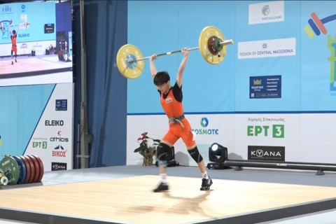 Nuray Abilova won a silver medal at the European Championships
