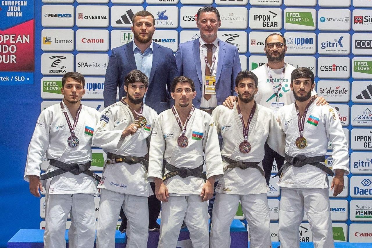 Cüdoçularımız Avropa Kubokunun ilk günündə 5 medal qazanıb