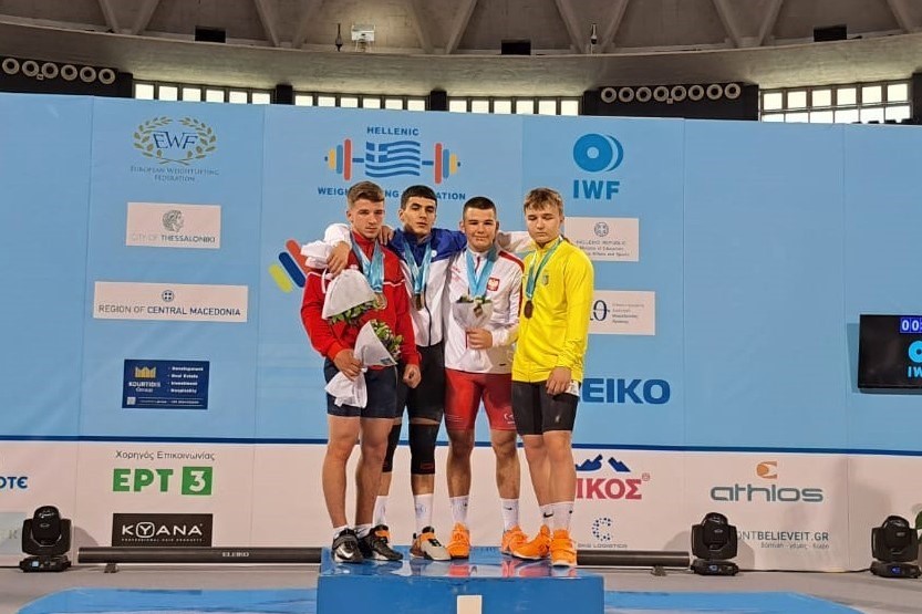 Azerbaijani weightlifter won the European Championship - PHOTO