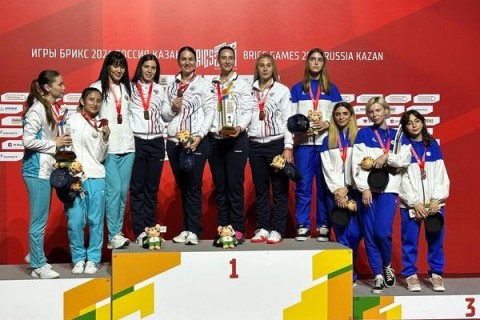 Sablyaçılardan Kazanda bürünc medal - FOTO