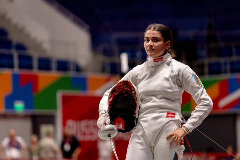 Sablyaçılardan Kazanda bürünc medal - FOTO