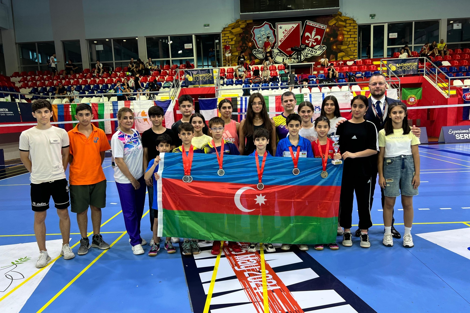 Badmintonçularımız Novı Saddan 4 medalla qayıdır - FOTO