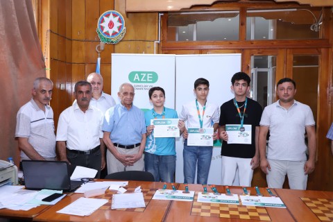 Azerbaijani strongest chess players - PHOTO