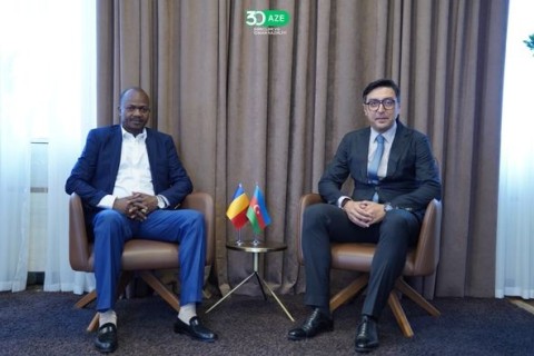 Фарид Гаибов встретился с министром молодежи и спорта Чада - ФОТО