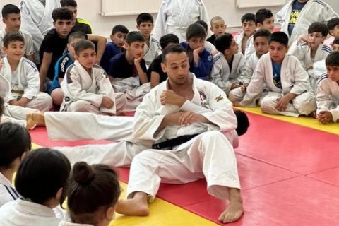 Орхан Сафаров провел мастер-класс в Сабирабаде - ФОТО