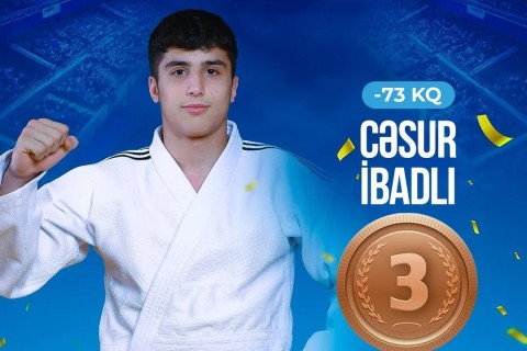 Азербайджанский дзюдоист завоевал бронзу ЕВРО