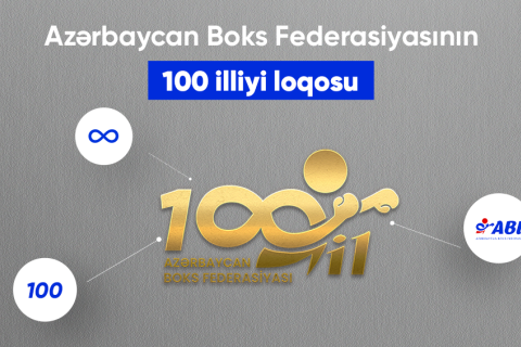 Special logo for the 100th anniversary of the Boxing Federation - PHOTO