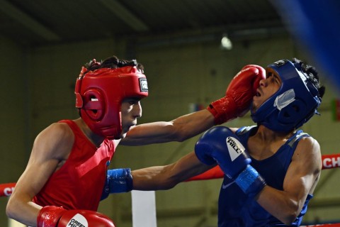 Азербайджанский боксер вышел в финал "Детей Азии" - ФОТО