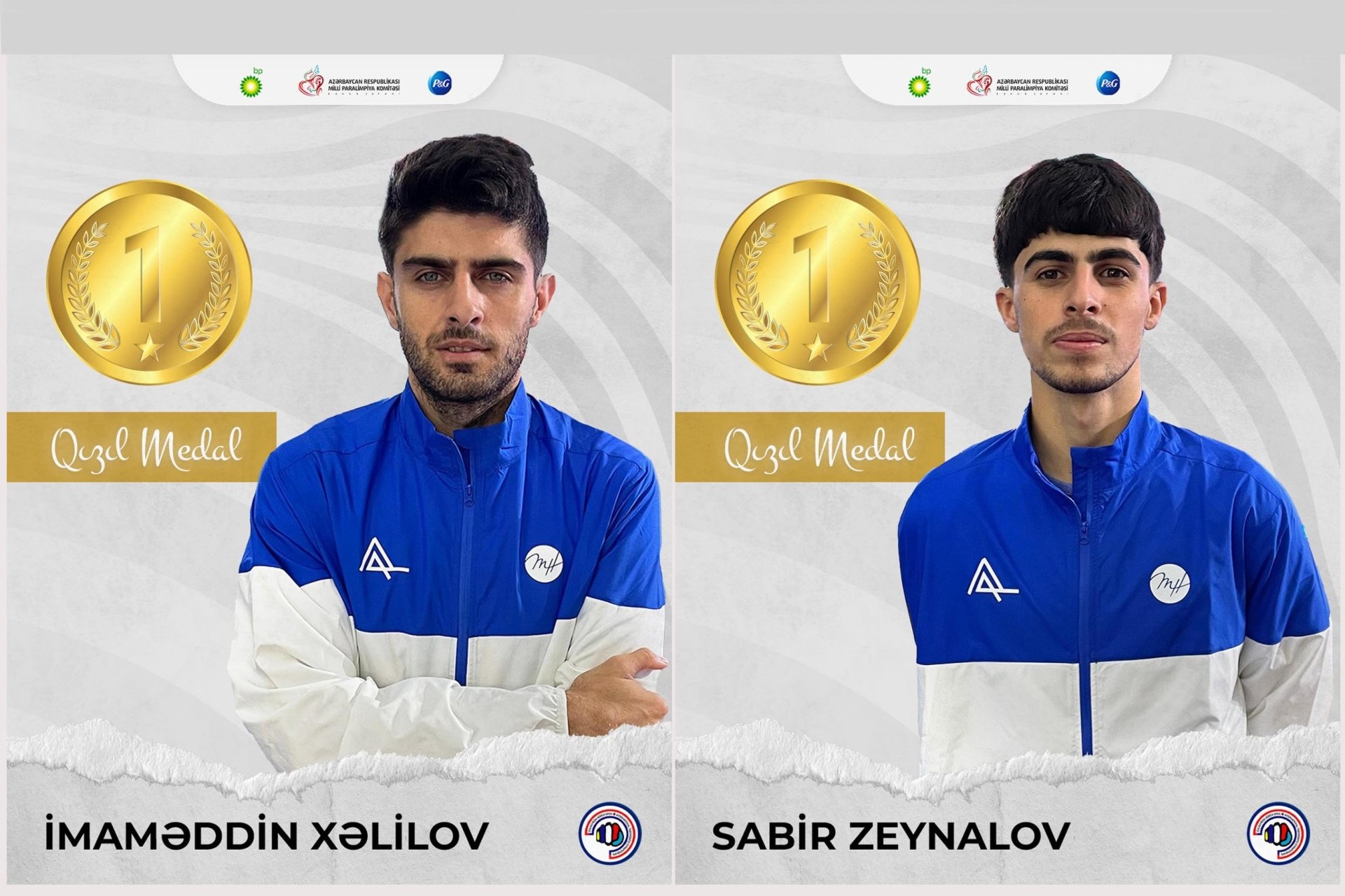 Azerbaijan’s 2 Para taekwondo athletes won gold medals in South Korea