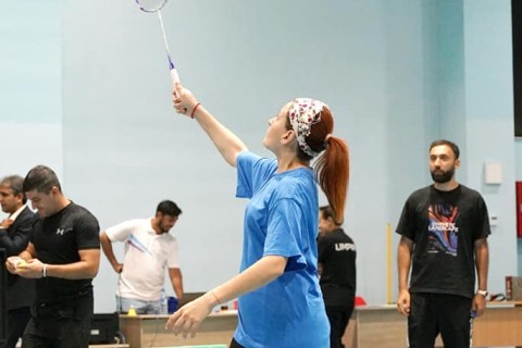 Dövlət qurumlarının əməkdaşları arasında badminton yarışı keçirilib - FOTO