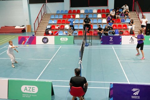 Dövlət qurumlarının əməkdaşları arasında badminton yarışı keçirilib - FOTO