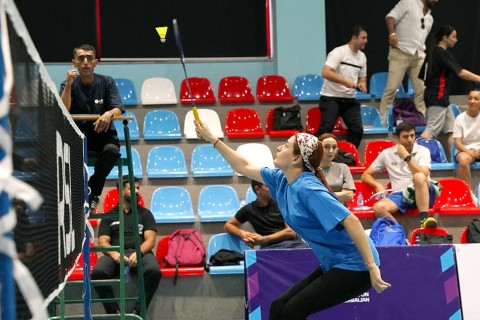 Dövlət qurumlarının əməkdaşları arasında badminton yarışı keçirilib - FOTO