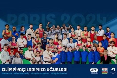 Azerbaijan’s athletes heading to the Olympics and the hashtags to be used - Poster published