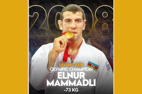 Эльнур Мамедли - в проекте мирового дзюдо об олимпийских чемпионах