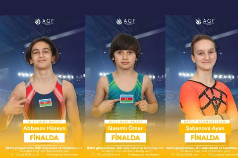 SCALABISCUP: Three Azerbaijani gymnasts in the final stage - PHOTO