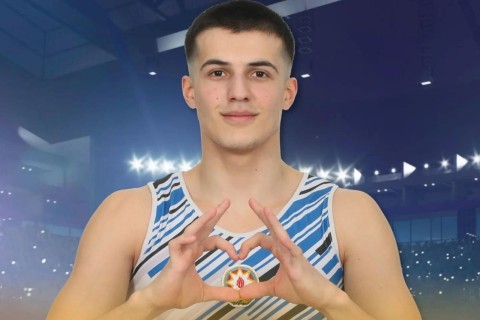 Azerbaijani gymnasts in the final stage - PHOTO