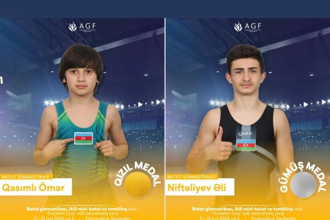 Azerbaijani gymnasts scoop up two medals