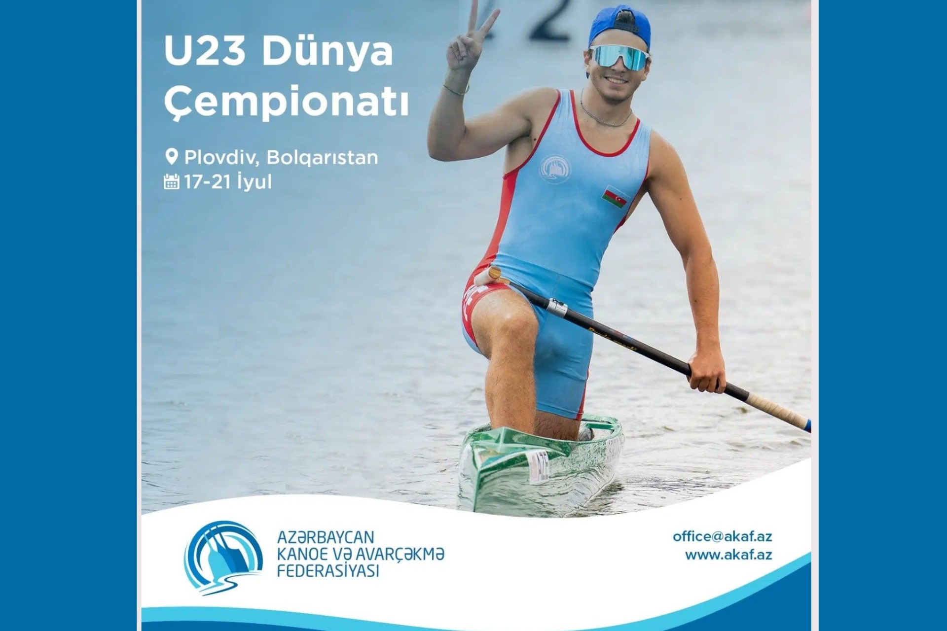 Azerbaijani rower in the World Championship