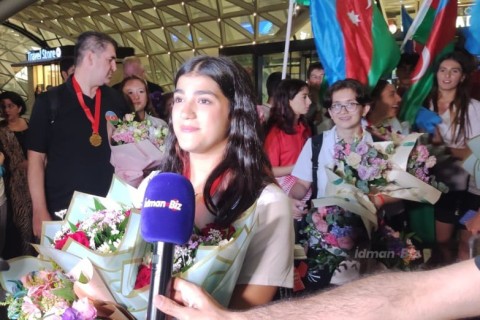 Leyla Allahverdiyeva reveals the secret of victory over Armenia - VIDEO