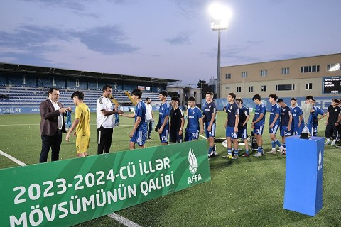 Neftchi win 2023/24 U16 League - PHOTO