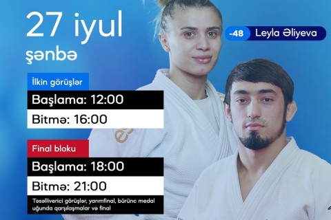 Cüdo Federasiyasının Olimpiya proqramı - FOTO