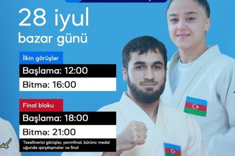 Cüdo Federasiyasının Olimpiya proqramı - FOTO