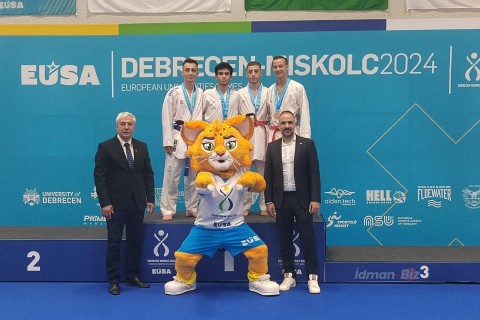 European Universities Games: Farid Savadov collects gold medal - PHOTO