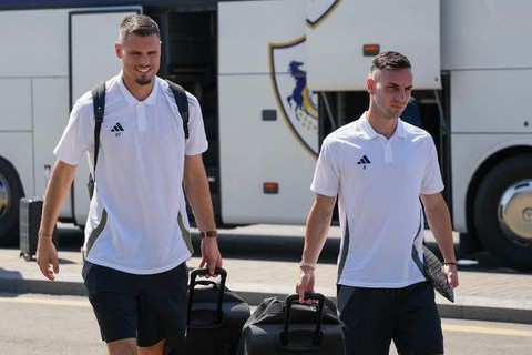 Qarabag players leave for Gibraltar - PHOTO