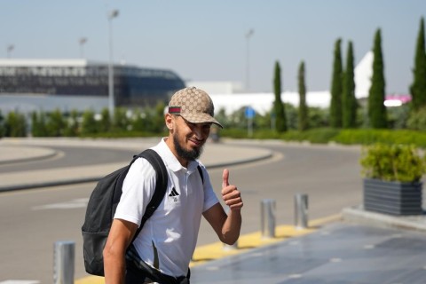 Qarabag players leave for Gibraltar - PHOTO