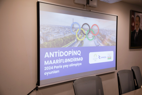 ANADA seminar held for Azerbaijani Olympic wrestlers - PHOTO